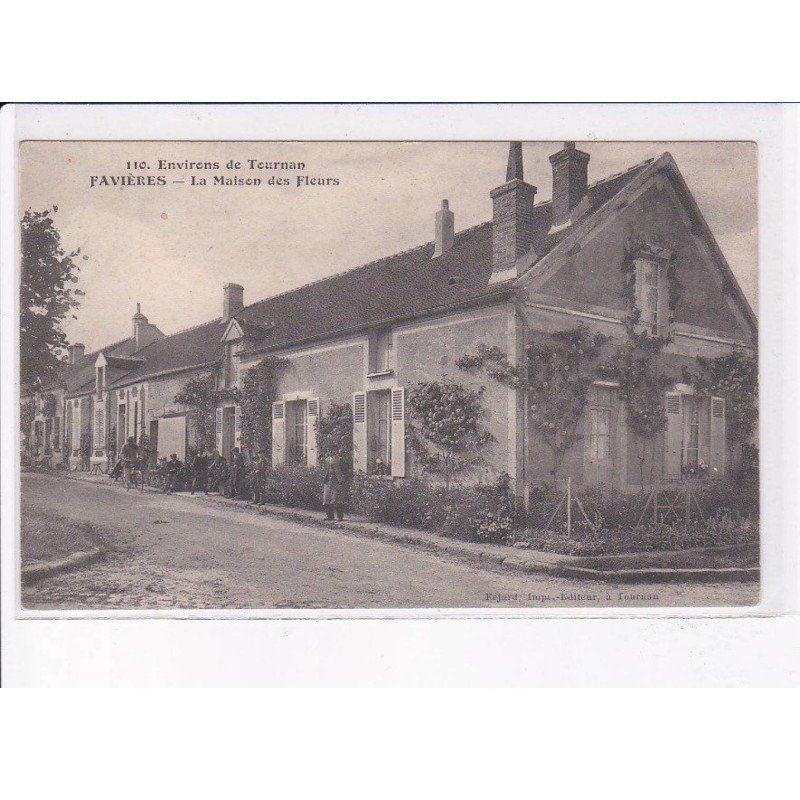 FAVIERES: la maison des fleurs - très bon état