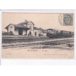 JOUY-le-CHATEL: la gare - état