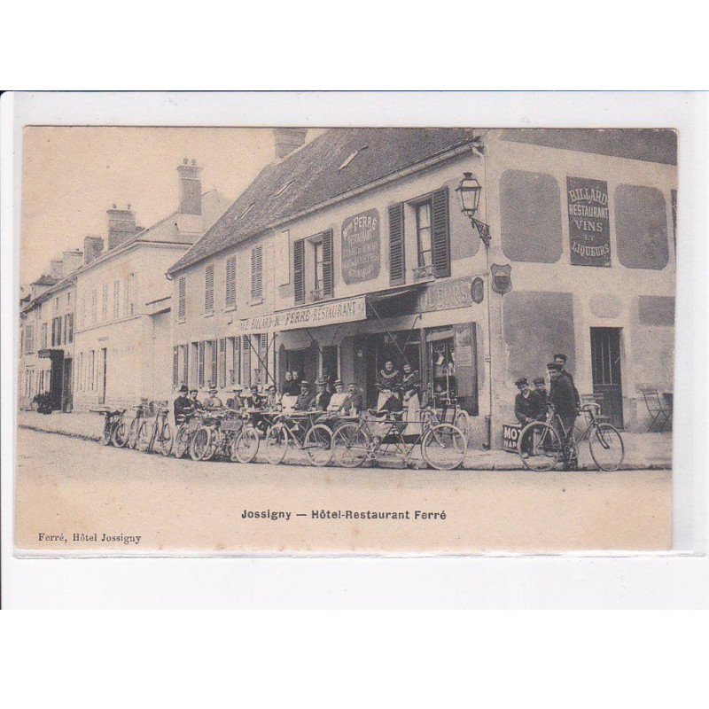 JOSSIGNY: hôtel-restaurant ferré - très bon état