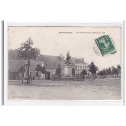 FOULLETOURTE : place pierre-belon et hotel de ville - tres bon etat