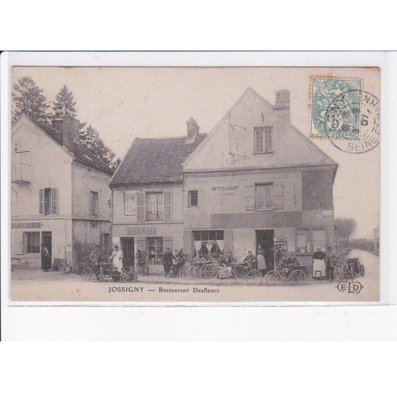 JOSSIGNY: restaurant desfleurs - très bon état