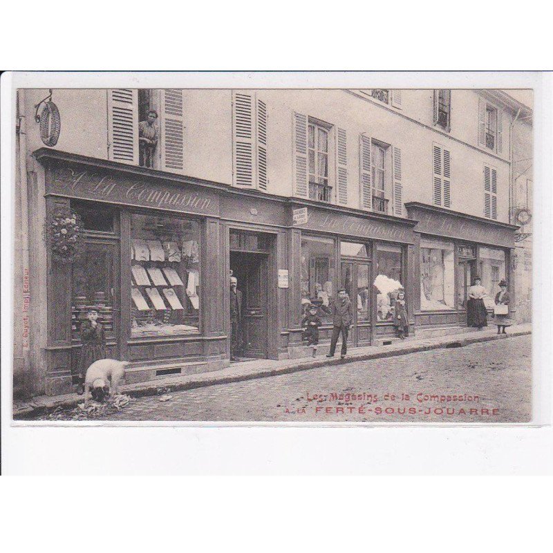 LA FERTE-SOUS-JOUARRE: les magasins de la compassion - très bon état