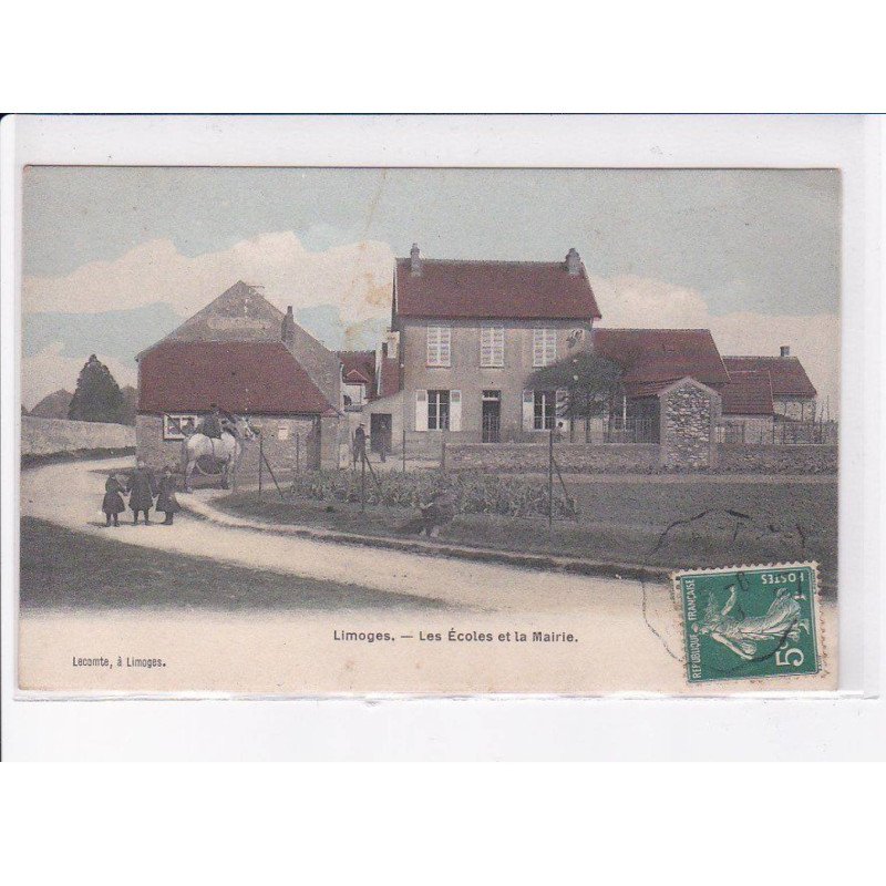 LIMOGES: les écoles et la mairie - très bon état