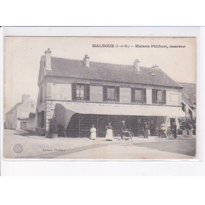 MALNOUE: maison philbert, restaurateur - état