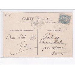 MORET sur LOING: cavalcade du 30 avril 1905, le roi philippe-auguste et sa suite - très bon état