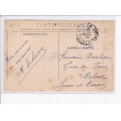 MONTEREAU: manufacture de faïence, sortie des ouvriers - très obn état