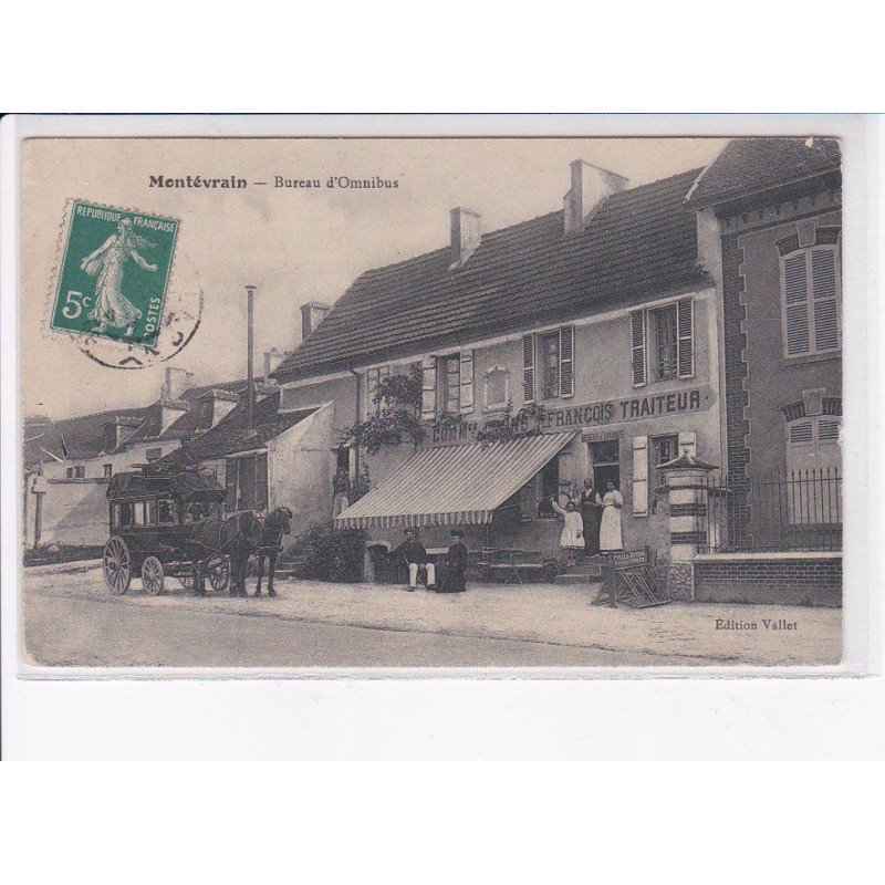 MONTEVRAIN: bureau d'omnibus - état