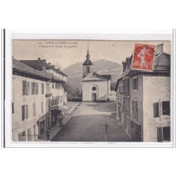 GRESY-sur-ISERE : l'eglise et le grand arc 2488m altitude - tres bon etat