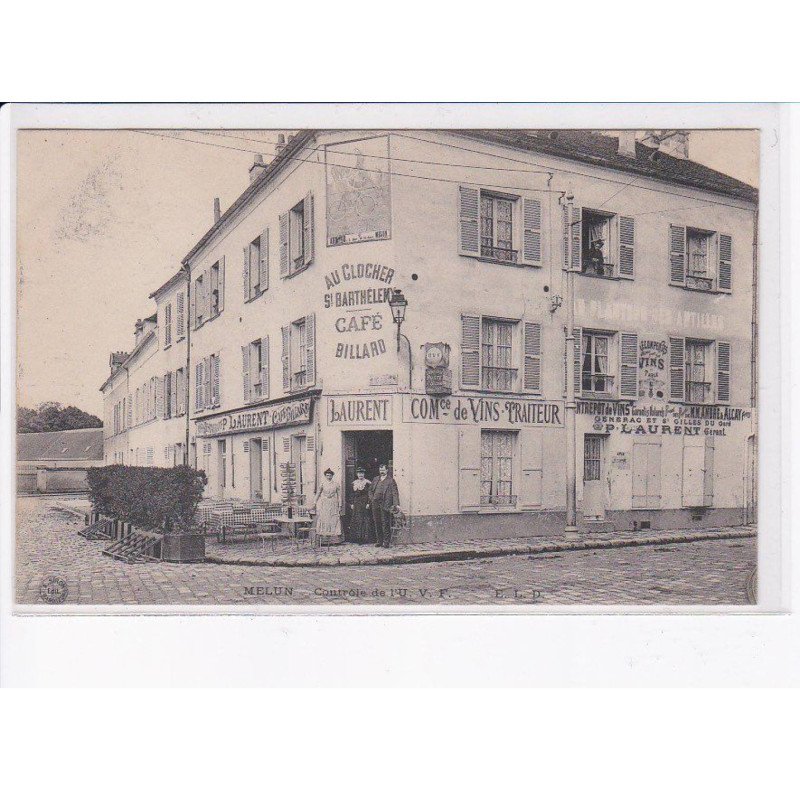 MELUN: au clocher saint-barthélemy, café, billard - très bon état