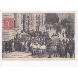 MEAUX: la grève des boulangers 1906, approvisionnement de pain par la troupe - état
