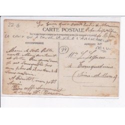 MELUN: la croix qui a sauvé la vie à l'archipretre - très bon état