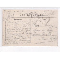 MONTEREAU: aspect de la place de la gare dans l'après-midi du dimanche 1914 - très bon état