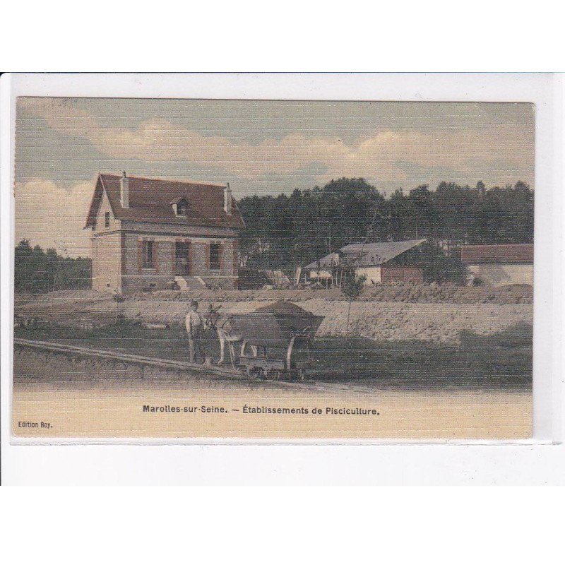 MAROLLES-sur-SEINE: établissements de pisciculture - très bon état