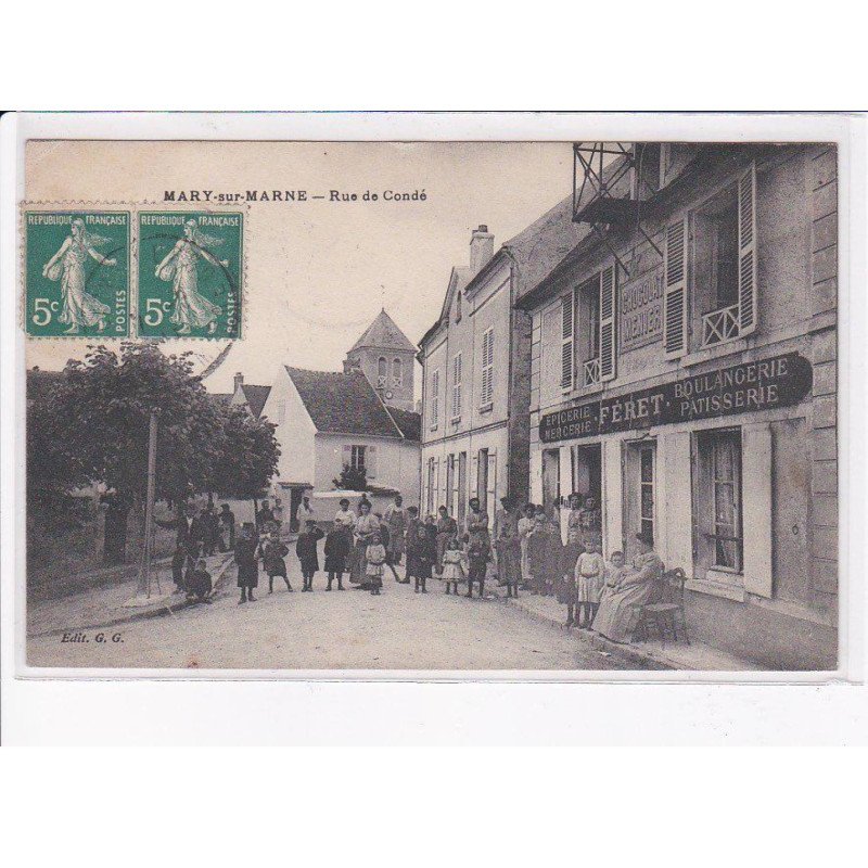 MARY-sur-MARNE: rue de condé - très bon état