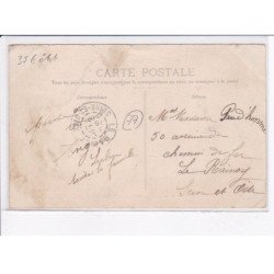 MONTGE: coupe de saint-thibault, hutte de bûcherons - état