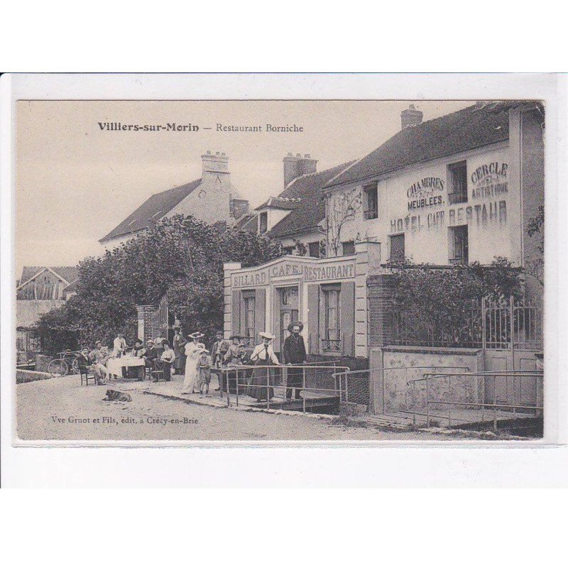VILLIERS-sur-MORIN: restaurant borniche - très bon état
