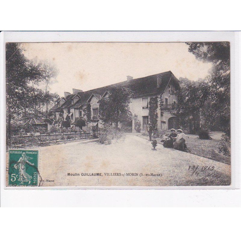 VILLIERS-sur-MORIN: moulin guillaume - état