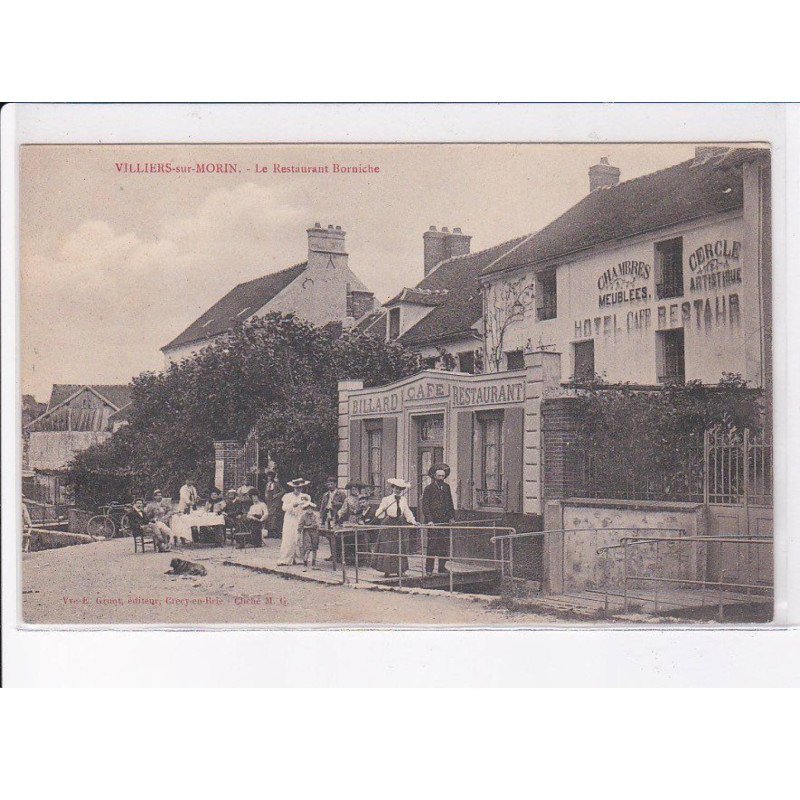 VILLIERS-sur-MORIN: le restaurant borniche - très bon état