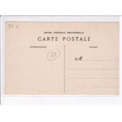 SAINT-MAMMES: le bac pendant les travaux d'élargissements du pont 1909 - très bon état