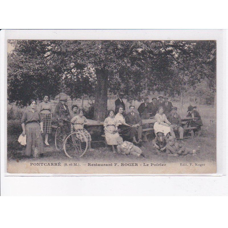 PONTCARRE: restaurant F. Roger, le poirier - état