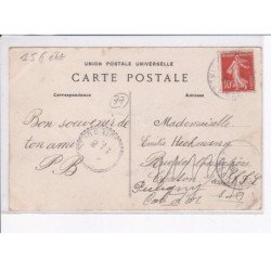 environs de NANGIS: la chasse à courre, dépouillement du cerf - état