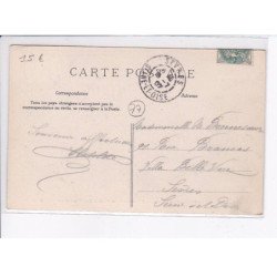 OZOUER-la-FERRIERE: intérieur de la forêt, les bûcherons - très bon état