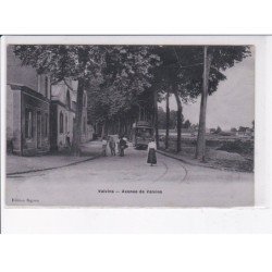 VALVINS: avenue de valvins, tramway - état