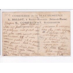SAINT-MAMMES: corderie de la haute-seine - très bon état