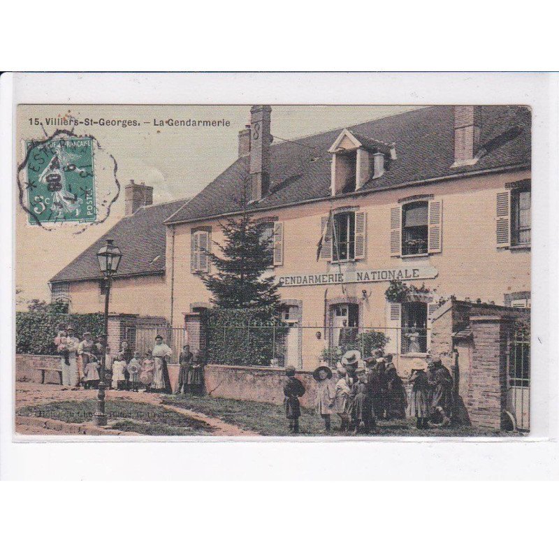 VILLIERS-SAINT-GEORGES: la gendarmerie - état
