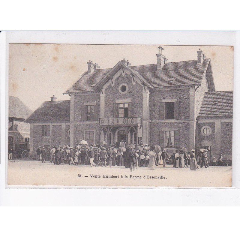 ORSONVILLE: vente humbert à la ferme - état