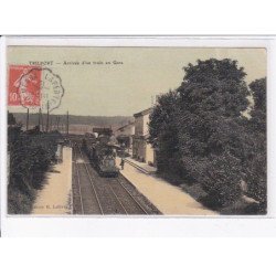 TRILPORT: arrivée d'un train en gare - très bon état