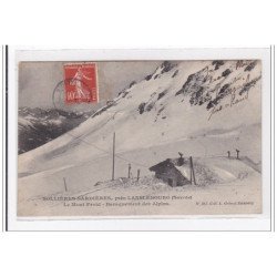 SOLLIERES-SARDIERES : le mont froid, baraquement des alpins - tres bon etat