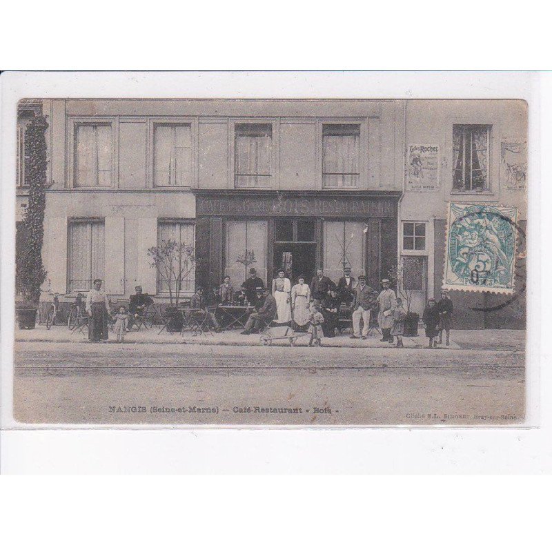 NANGIS: café-restaurant "bois" - état