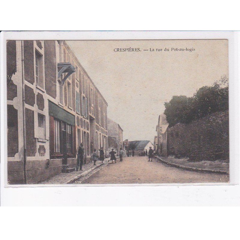 CRESPIERES: la rue du pot-au-logis - très bon état