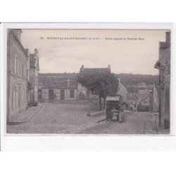 BOUGIVAL-SAINT-MICHEL: place agnès et grande rue - très bon état
