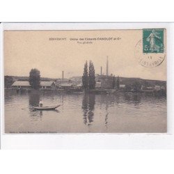 DENNEMONT: usine des ciments candlot, vue générale - très bon état