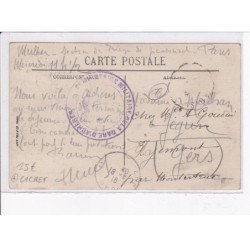 ACHERES: habitation de bûcherons, cachet - très bon état