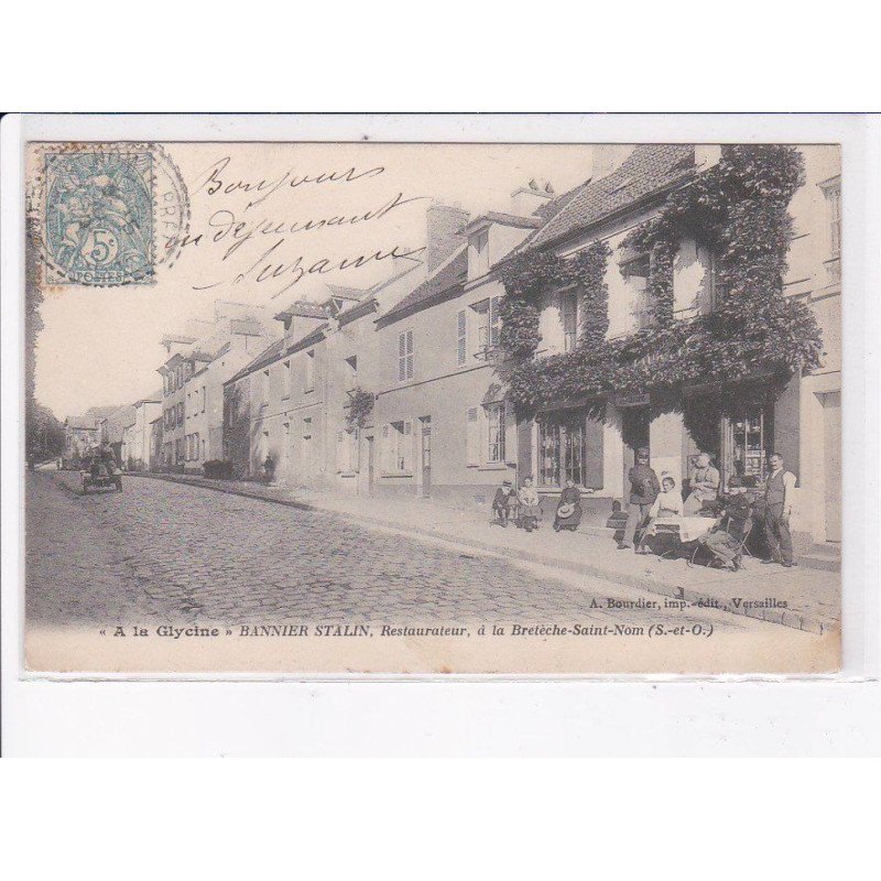 BRETECHE-SAINT-NOM: a la glycine, bannier stalin - très bon état