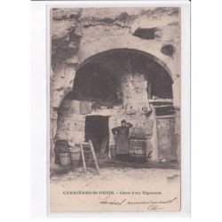 CARRIERES-SAINT-DENIS: cave d'un vigneron - très bon état