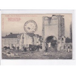 BLARU: place de l'église pendant les travaux de démolition - très bon état