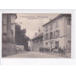 EVECQUEMONT: école et mairie - très bon état