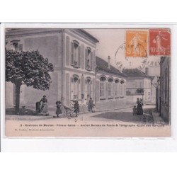 FLINS-sur-SEINE: ancien bureau de poste et télégraphe, école des garçons - très bon état