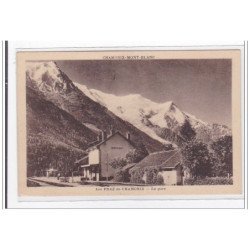 LES PRAZ-de-CHAMONIX : la gare - tres bon etat