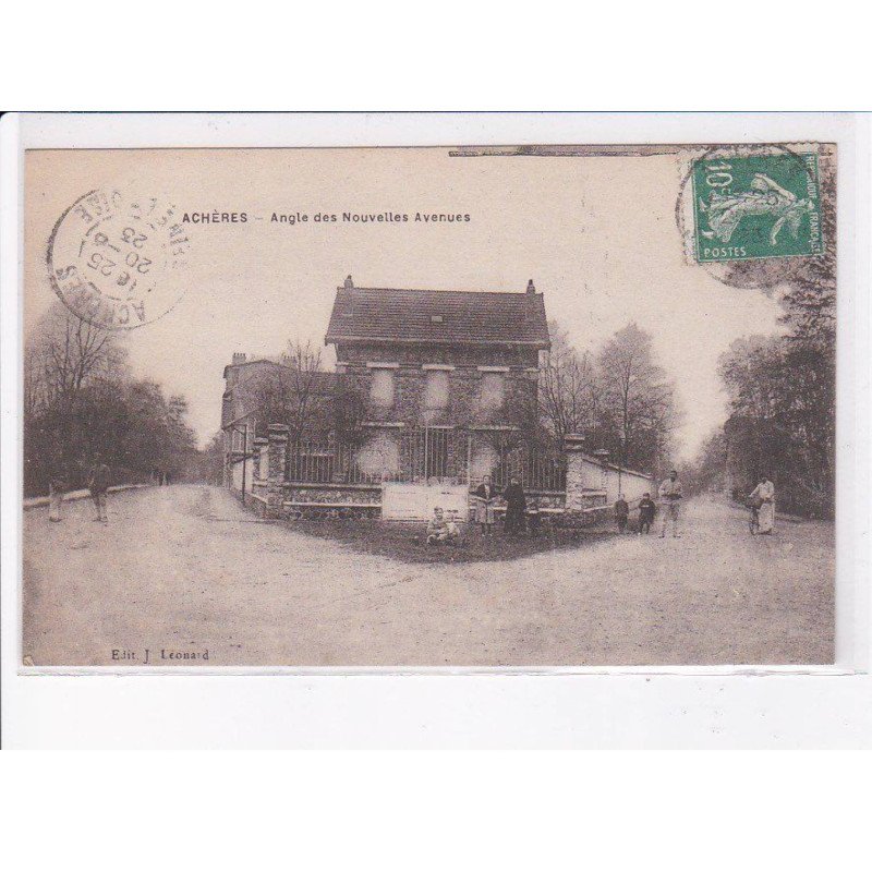ACHERES: angle des nouvelles avenues - très bon état