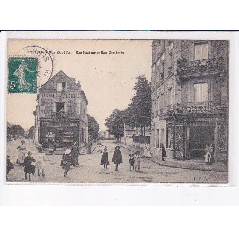 HOUILLES: rue pasteur et rue gambetta - très bon état