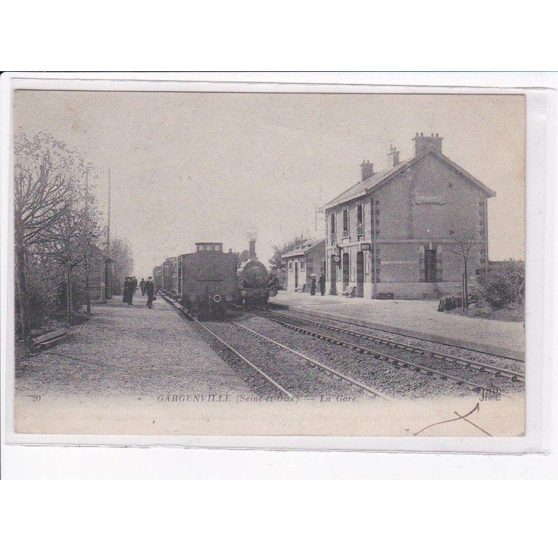 GARGENVILLE: la gare - très bon état