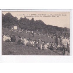 MESNULS: association générale des camps de vacances, rassemblement du matin pour la causerie du chef - très bon état