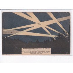 MAISON-LAFITTE: découvert par les projecteur, un zeppelin - état