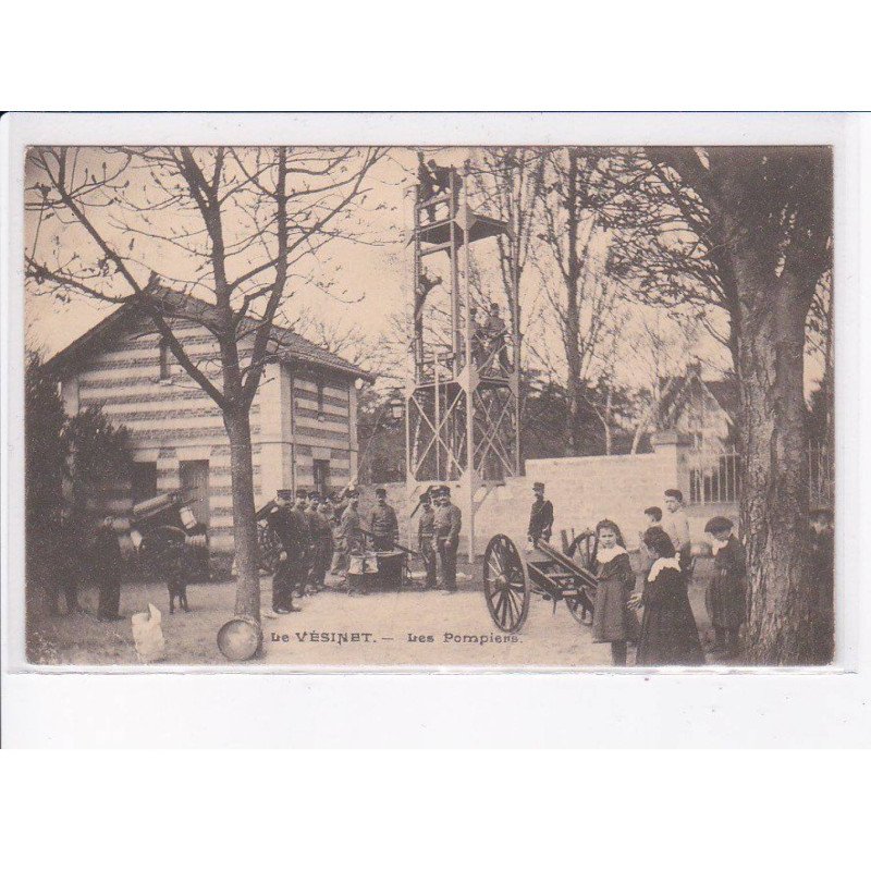 LE VESINET: les pompiers - très bon état