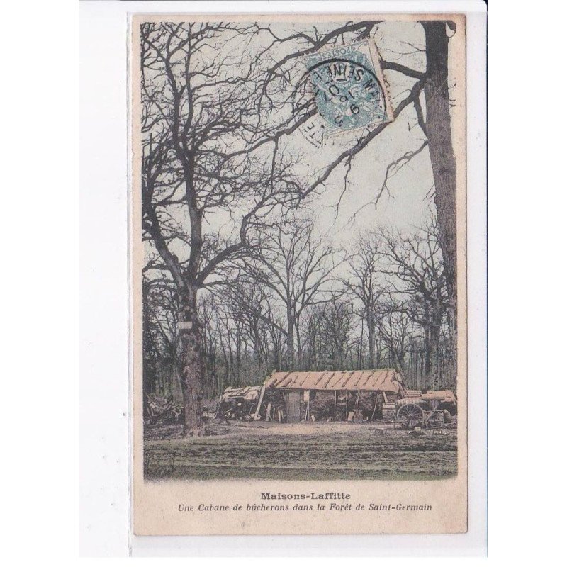 MAISON-LAFITTE: une cabane de bûcherons dans la forêt de saint-germain - très bon état